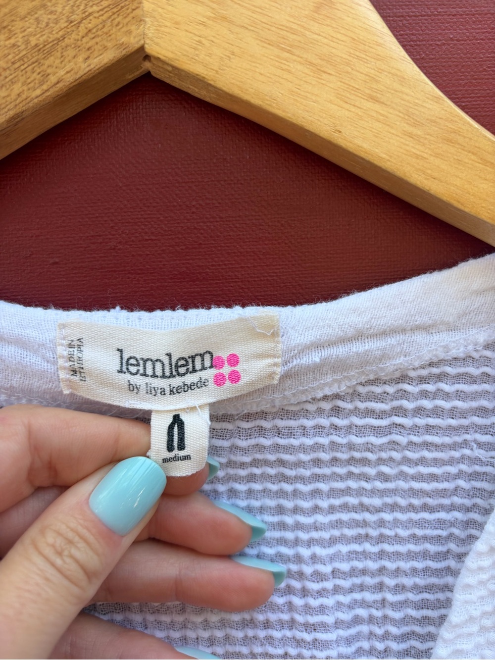 Lemlem Striped Coverup - Picture 3 of 4